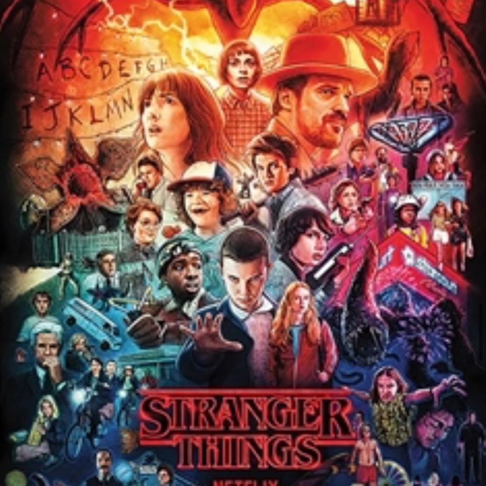 Stranger Things Poster Aprox Size 24x36 Inches